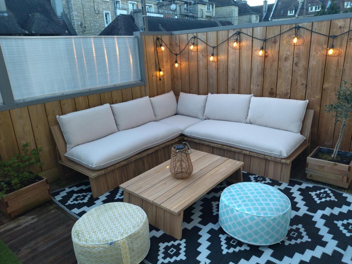 Cabane D'Arlette, Grande Terrasse En Centre-Ville Falaise (Calvados) Exterior photo
